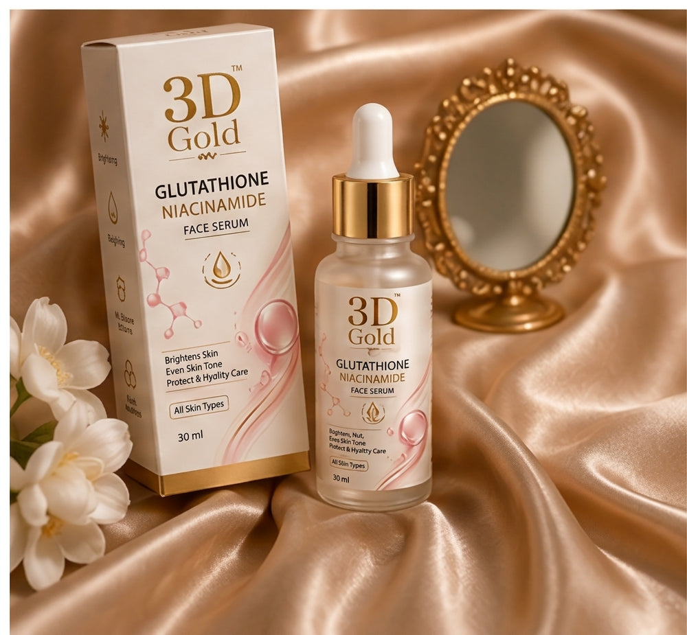3D Gold Face Serum | Premium Hydrating & Radiance Face Serum